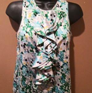 TT1 The Limited Multi Colored Tank Top Sz XS